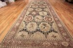 antique black karabagh caucasian rug 49314 whole Nazmiyal