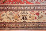 antique light blue mohtasham kashan persian rug 49452 border Nazmiyal