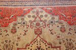 antique light blue mohtasham kashan persian rug 49452 top Nazmiyal