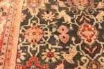 green background antique sultanabad persian rug 49389 decor Nazmiyal