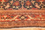 green background antique sultanabad persian rug 49389 down Nazmiyal