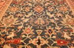 green background antique sultanabad persian rug 49389 field Nazmiyal