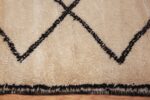 ivory vintage moroccan rug 49456 border Nazmiyal