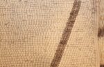 large ivory beni ourain modern moroccan rug 48065 weave Nazmiyal