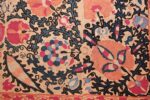 antique floral suzani uzbek textile 49460 down Nazmiyal