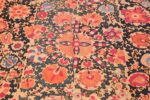 antique floral suzani uzbek textile 49460 medallion Nazmiyal
