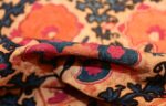 antique floral suzani uzbek textile 49460 pile Nazmiyal