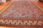 large blue antique agra indian rug 49048 whole Nazmiyal