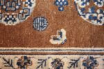 small size brown antique chinese rug 49465 butterfly Nazmiyal