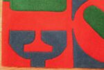 small vintage love rug by robert indiana 49470 corner Nazmiyal