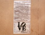 small vintage love rug by robert indiana 49470 tag Nazmiyal