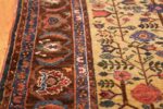 tree of life antique tabriz persian rug 48616 border Nazmiyal