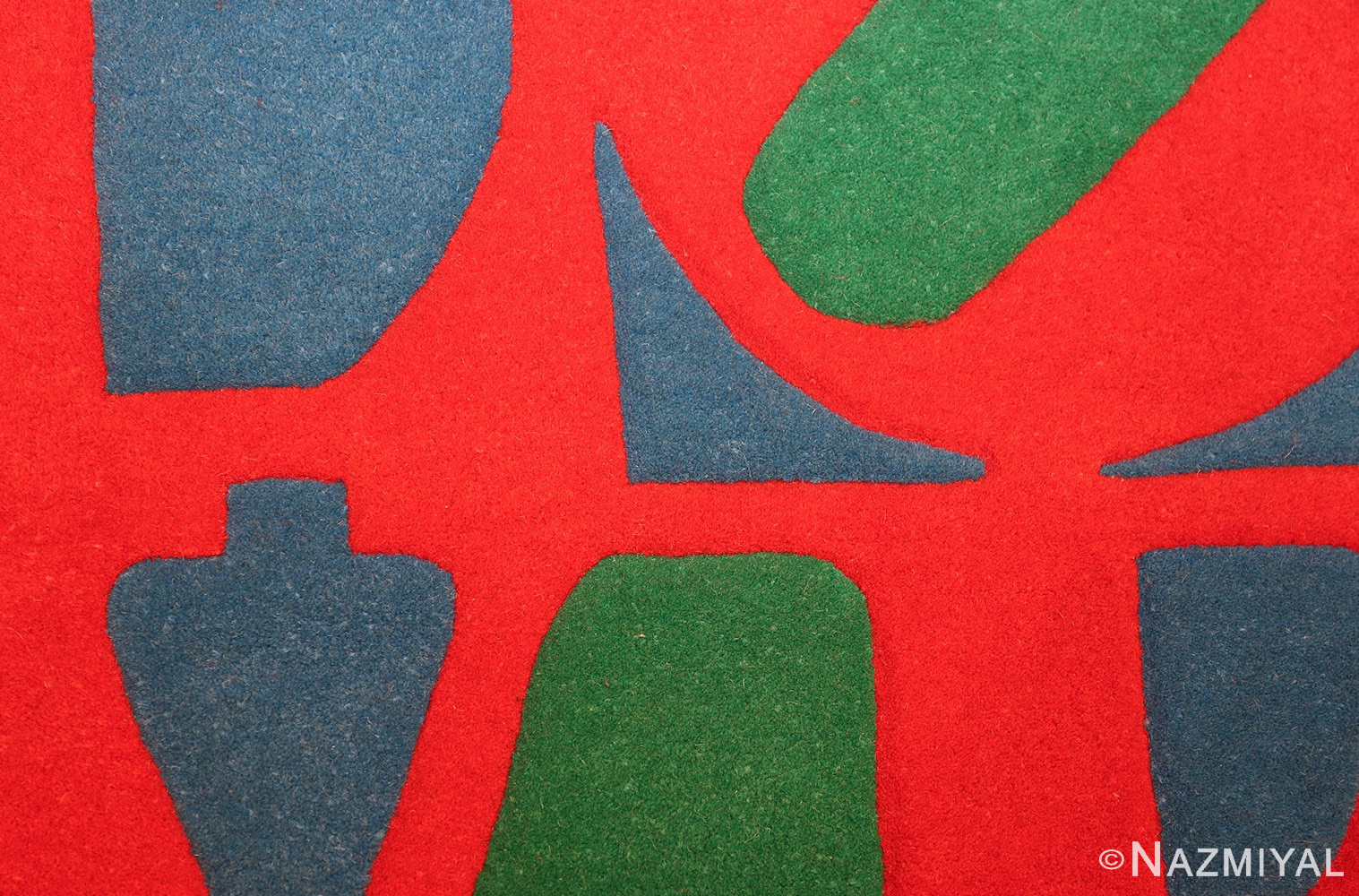 small vintage love rug by robert indiana 49470 colors Nazmiyal