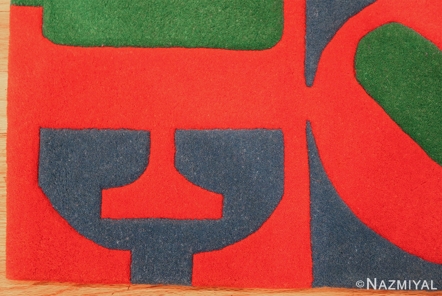 small vintage love rug by robert indiana 49470 corner Nazmiyal