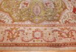 antique animal motif ziegler sultanabad persian rug 49532 border Nazmiyal
