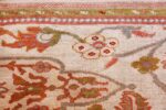 antique animal motif ziegler sultanabad persian rug 49532 flower Nazmiyal