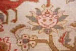 antique animal motif ziegler sultanabad persian rug 49532 smile Nazmiyal