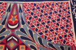 antique khayamiya tent panel egyptian textile 49512 corner Nazmiyal