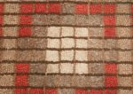 antique mosaic design american hooked rug 49529 white Nazmiyal