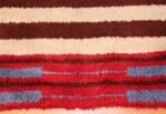 colorful geometric navajo design american rug 49523 border Nazmiyal