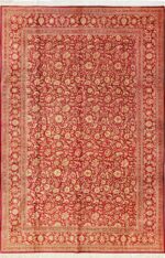 fine room size silk qum persian rug 49533 Nazmiyal