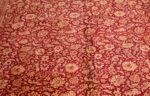 fine room size silk qum persian rug 49533 field Nazmiyal