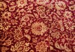 fine room size silk qum persian rug 49533 leaf Nazmiyal
