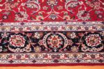fine silk and wool isfahan persian rug 49535 border Nazmiyal