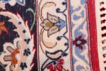 fine silk and wool isfahan persian rug 49535 weave Nazmiyal