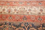 large blue background antique bidjar persian rug 50217 tiara Nazmiyal