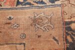 ge blue background antique bidjar persian rug 50217 weave Nazmiyal