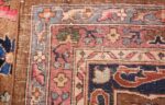 room size antique indian rug 49514 weave Nazmiyal
