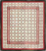 vintage art deco american hooked rug 49525 Nazmiyal