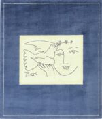 vintage peace and joy rug by picasso 49496 Nazmiyal