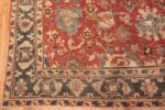 17th century hunting scene oversize isfahan persian rug 3025 man Nazmiyal