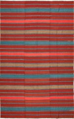 antique flat woven shahsavan caucasian kilim rug 49521 Nazmiyal