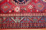 antique lori pemback design kazak caucasian rug 49509 border Nazmiyal