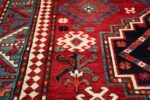 antique lori pemback design kazak caucasian rug 49509 flower Nazmiyal