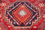 antique lori pemback design kazak caucasian rug 49509 medallion Nazmiyal