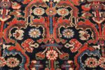 antique tribal bakhtiari persian runner rug 49555 vase Nazmiyal