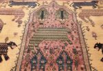 large animal motif antique farahan persian rug 49516 pattern Nazmiyal