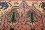 large animal motif antique farahan persian rug 49516 plants Nazmiyal