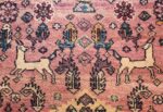 large animal motif antique farahan persian rug 49516 squirrels Nazmiyal