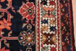 navy antique malayer persian rug 49554 border Nazmiyal
