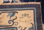 room size navy background antique chinese rug 49474 weave Nazmiyal