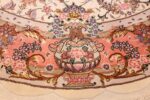 round silk and wool tabriz persian rug 49558 border Nazmiyal