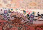 round silk and wool tabriz persian rug 49558 pile Nazmiyal