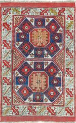 Antique Turkish Bergama Rug 49506 Nazmiyal