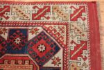 small scatter size tribal antique bergama turkish rug 49506 corner Nazmiyal