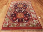 small scatter size tribal antique bergama turkish rug 49506 whole Nazmiyal